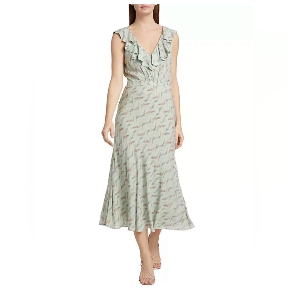 Paige Dress Shona Beautiful Floral Design w/ Ruffles 💕